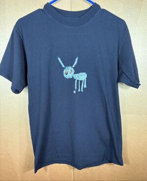 Drake related for all the dogs album cover Tee shirt size S unisex